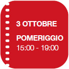 POMERIGGIO 
15:00 - 19:00